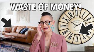 10 Things I wish I DIDN'T buy for my home *WASTE OF MONEY* What I should have bought INSTEAD!