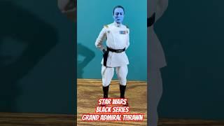 Star Wars Black Series AHSOKA: GRAND ADMIRAL THRAWN Figure Quick Look #starwars #thrawn #blackseries