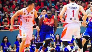 Jason Maxiel Chases Chinese Player after Elbowed | CBA Fight