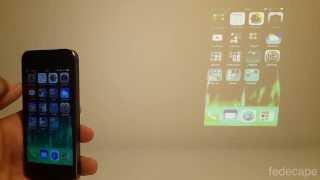 iPhone 5S Projector -CONCEPT VIDEO- Built in Projector