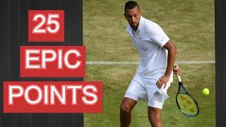 Nick Kyrgios - TOP 25 POINTS YOU´VE NEVER SEEN BEFORE (HD)