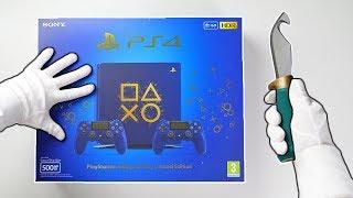 PS4 "DAYS OF PLAY" LIMITED EDITION CONSOLE! Unboxing Playstation 4 Slim Blue Collector's Special