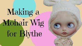 Making a Wig For Blythe and Putting Together my Spooky Kids Doll