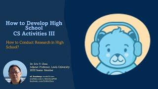 How to Conduct Research in High School? [Information Session Mandarin 中文]