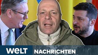 UKRAINE-GIPFEL: Europa macht ernst! Plan für Frieden kommt! Wie reagiert Trump? | WELT STREAM