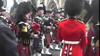 Queen Mothers Funeral Pipes   Drums