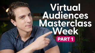  The key to create immersive Virtual Audiences Experiences