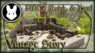 Vintage Story - NPCs, Ruins, & Loot! - How to Handbook Bit By Bit