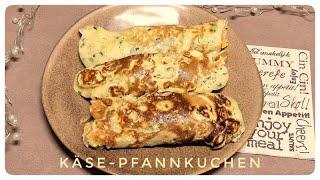 5 Minuten Rezept. Käsepfannkuchen auf die Schnelle! Günstig und einfach kann so lecker sein!