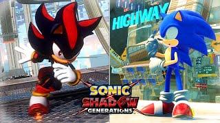 Cyberspace in Sonic X Shadow Generations! (Eternal Highway)