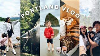 PORTLAND VLOG｜内容过于丰富的波特兰五天行程｜Trillium Lake ️划船看雪山Mt. Hood｜Airplane Home️｜South Falls瀑布｜遇见最好吃的可颂