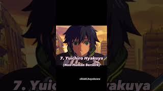 Top 9 strongest Owari no Seraph characters (ANIME VERSION)