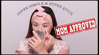 QUICK ON THE GO MAKEUP LOOK | MOM APPROVED!