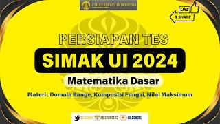 [SIMAK UI 2024] Soal SIMAK UI Bag.Matematika Dasar yang tipenya sring mncul! #simakui2024