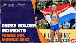 Femke Bol's GOLD medals | European Athletics Championships | Munich 2022