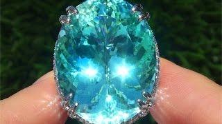 $10 Million Dollar World's Largest Natural Paraiba Tourmaline Ring For Sale