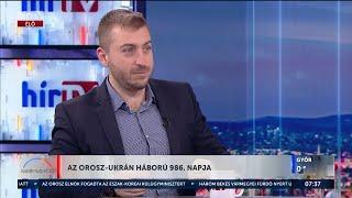 Háború Ukrajnában - Hidegkuti Konstantin (2024-11-05) - HÍR TV