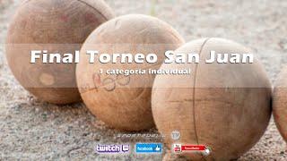 Final Torneo San Juan 1 categoría individual
