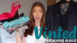 VINTED, THRIFT/CHARITY SHOP HAUL | I FOUND A £15 BURBERRY TRENCH COAT...