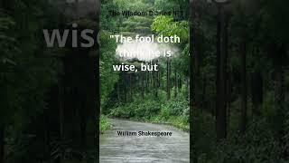 #William Shakespeare #wisdom diaries #1k