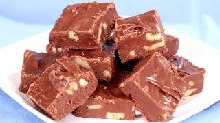 Chocolate Walnut Fudge Recipe - Amy Lynn's Kitchen