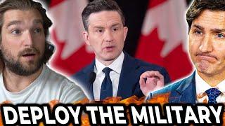 Pierre Poilievre Calls On EMERGENCY MEASURES To Combat US Tariffs