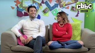 Mark Wright and Lauren Layfield watch themselves on TV - CBBC