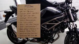 Suzuki SV650 Mods - Overview before start ... Cruis'n Style, Bratstyle, Street Scrambler ...