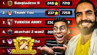 Me & PAPA Mogambo Fighting for Rank #1 (Clash of Clans)