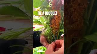 How to tie a bouquet #sustainablefloristry #flowerfarming #farmerflorist #bouquet #flowerarrangement