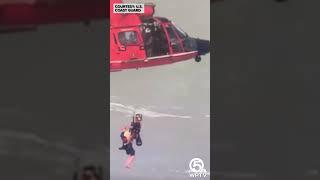 DRAMATIC RESCUE  Man found clinging to jetty near St. Lucie Inlet #wptv #news #florida #rescue