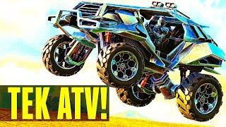 ALL YOUR DINOS ARE USELESS! TEK TIER VEHICLES! TEK ATV DUNE BUGGY FIRST LOOK! Ark Survival Evolved