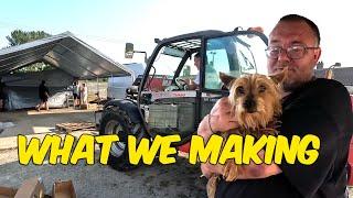 Manitou Machinery Building A Car Port