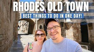 Best Things to Do in Rhodes Old Town in One Day | Rhodes Greece