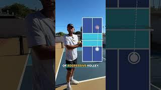 Where should you hit your 3rd shot DRIVE in pickleball? [video 2/18]