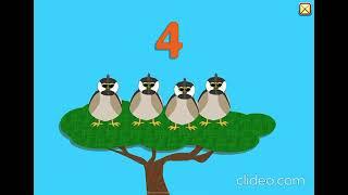 5 Little Chickadees - Starfall Introduction to Subtraction Reverse