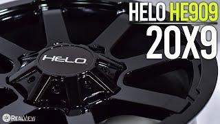 HELO HE909: GLOSS BLACK, 20x9