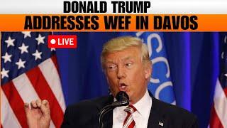 LIVE: US President Donald Trump Virtually Addresses World Economic Forum |USA |Davos |World Leaders