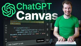 ChatGPT Canvas - OpenAI new tool for Coding and Web Design