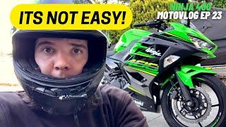 Work Life Balance Running a YouTube Channel.. | Ninja 400 Ride to Burleigh Heads