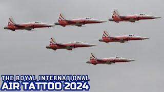 RIAT 2024 PATROUILLE SUISSE  Swiss Air Force The International Air Tattoo