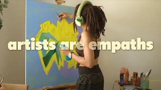 creating art from borrowed emotions ▲ creative chats