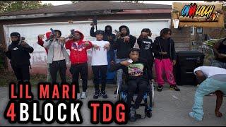 4Block TDG (RackCity) Hood Vlogs| Lil Mari "4 Deep" Lou Visualz Bond  Stealing Cars For Fun At 13