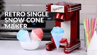 RSM702 | Nostalgia Retro Single Snow Cone Maker