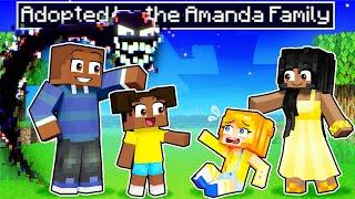 Adopted by the AMANDA the ADVENTURER FAMILY in Minecraft!