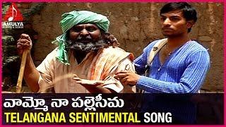 Telangana Emotional songs | Vamoo Na Palle Seema Sentimental Song | Amulya Audios And videos