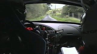 2004 Ulster Rally in-car with Gwyndaf Evans - SS11 Butterlope 1