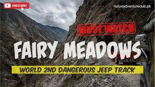 Fairy Meadows Pakistan Jeep Track Video | Base Camp Hiking Trekking Road Condition | Jeep Ride Rents