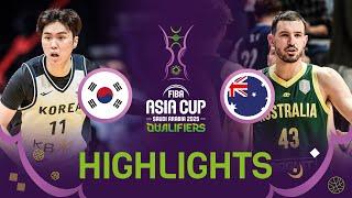 Boomers catch fire, down Korea for Asia Cup ticket | FIBA Asia Cup 2025 Qualifiers