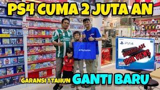 2 JUTA AN DAPAT PS4 GARANSI 1 TAHUN TUKAR BARU ? | TOKO JUAL PS4 BERGARANSI DI BANDUNG